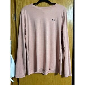 Under Armour Mens XL Long Sleeve Crew Neck Shirt Training Workout Top